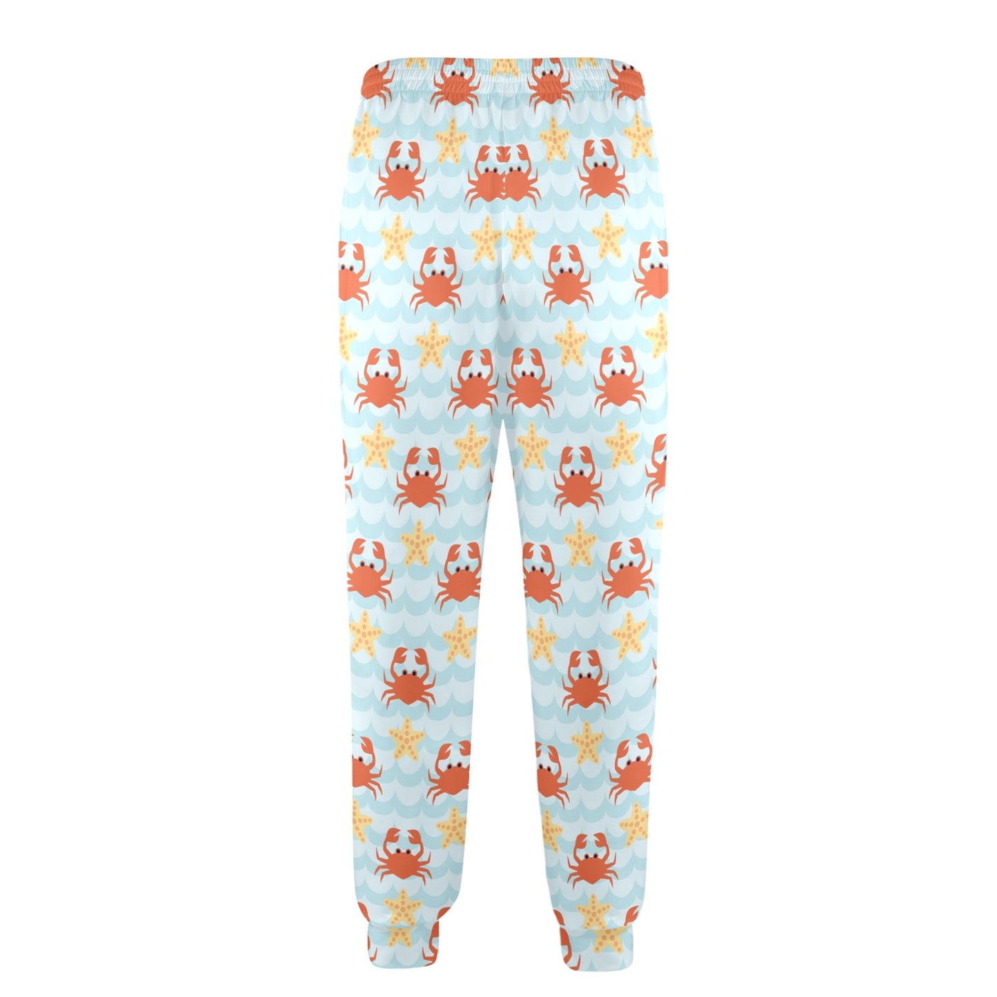 Crab Pattern Print Design 03 Men's Casual Track Pants
