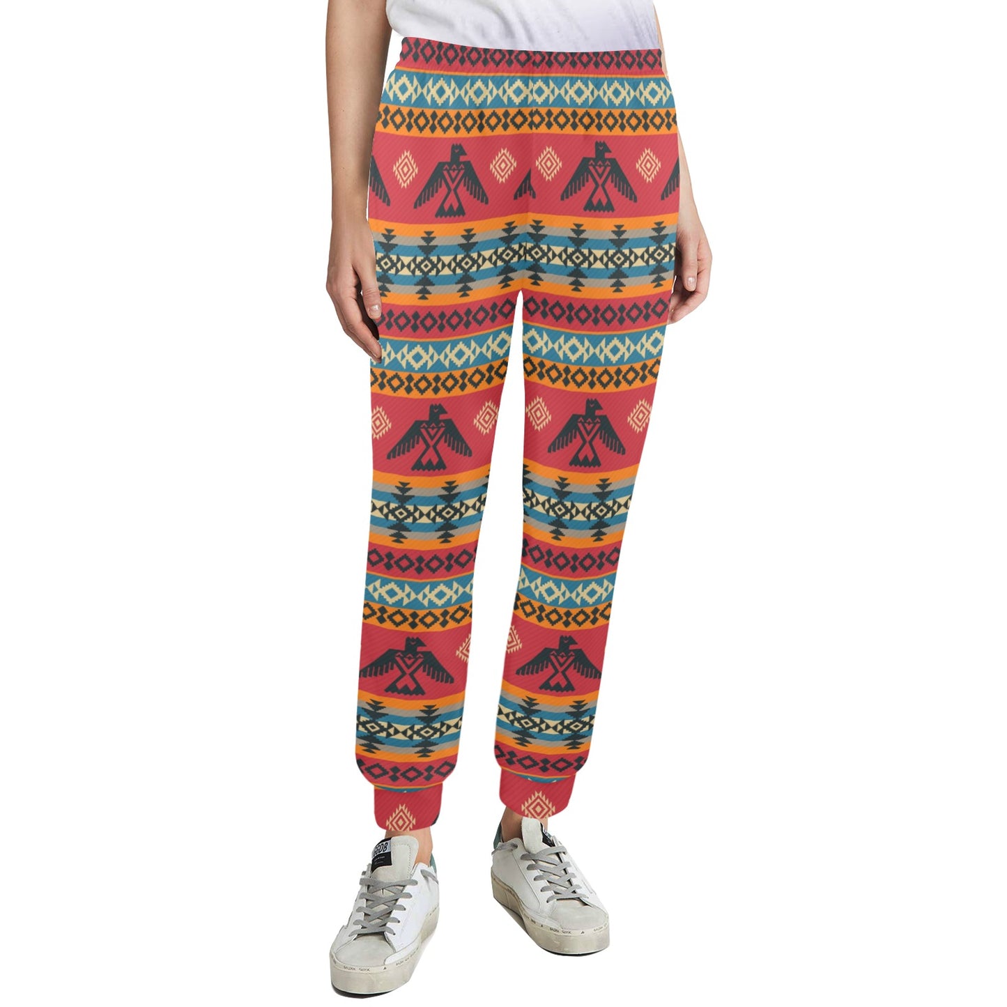 Eagles Native American Design Women's Casual Track Pants