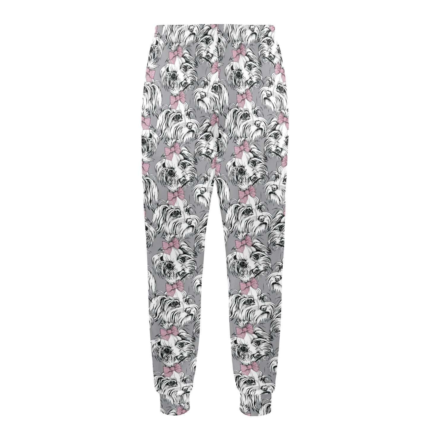 Maltese Pattern Print Design 01 Men's Casual Track Pants