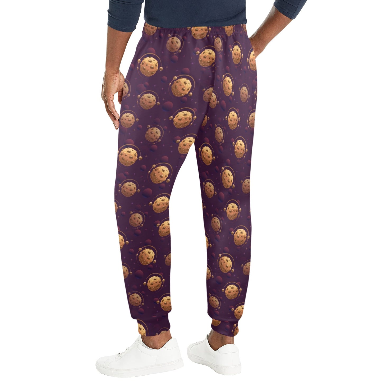 Cookie Pattern Print Design 03 Men's Casual Track Pants