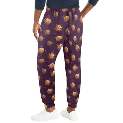 Cookie Pattern Print Design 03 Men's Casual Track Pants