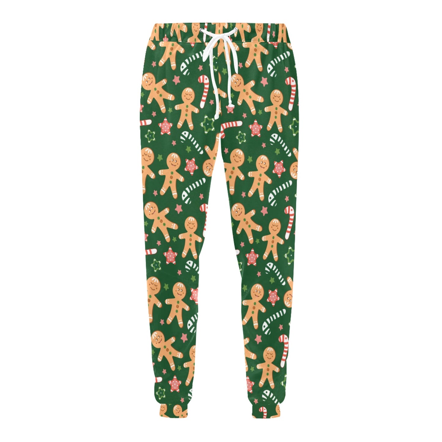 Gingerbread Pattern Print Design 04 Men's Sweatpants