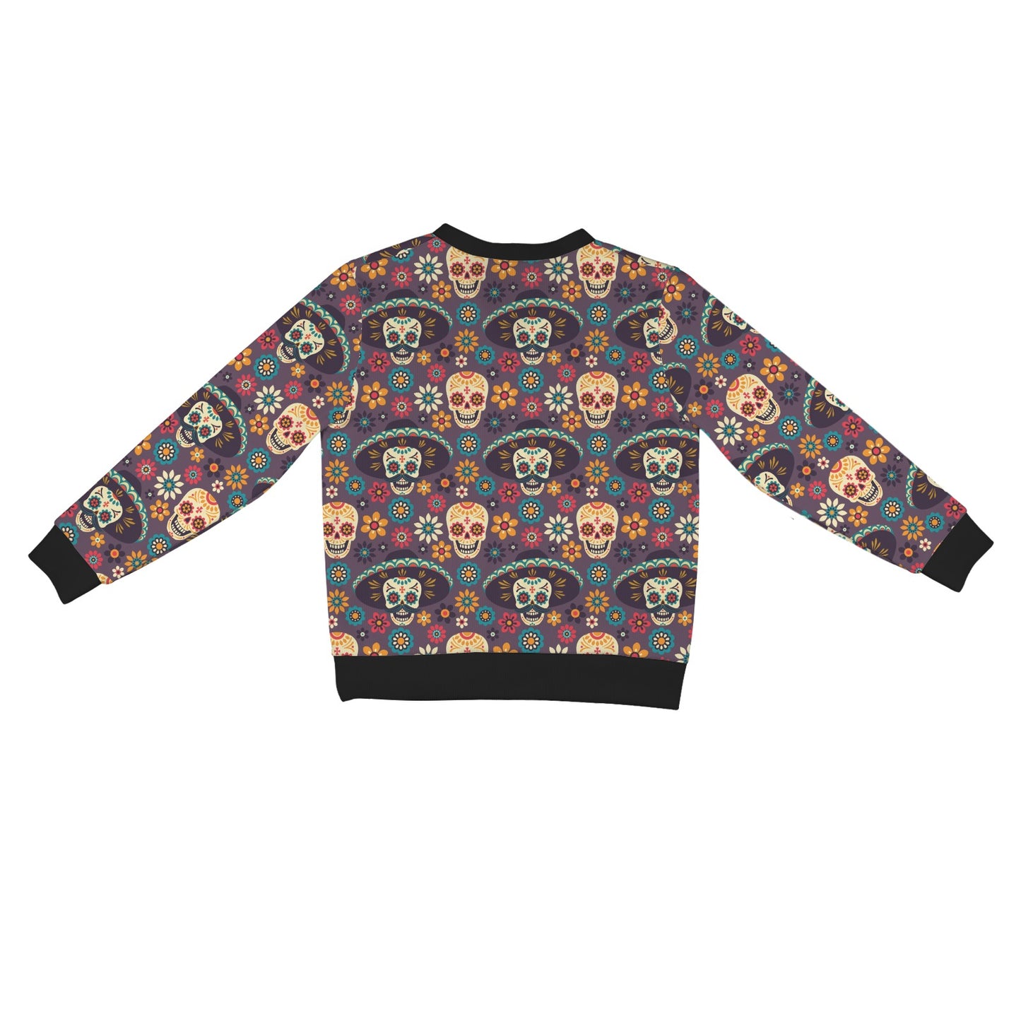 sugar skull Maxican Pattern Women's Cardigan