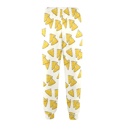 Nachos Pattern Print Design A01 Men's Casual Track Pants