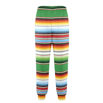 Serape Print Design LKS302 Men's Casual Track Pants
