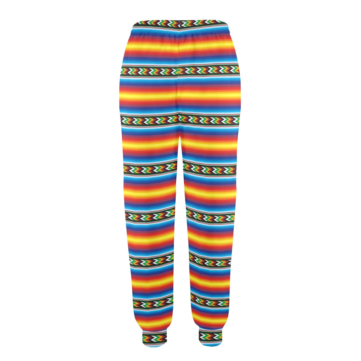 Mexican Blanket ZigZag Print Pattern Women's Casual Track Pants