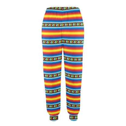 Mexican Blanket ZigZag Print Pattern Women's Casual Track Pants
