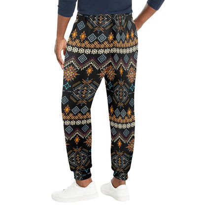 Ethnic Design Print Pattern JJ0135 Men's Casual Track Pants