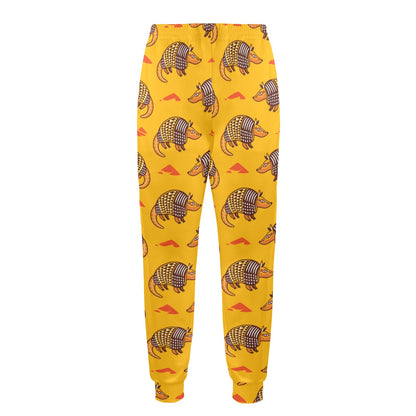 Armadillo Pattern Print Design 03 Men's Casual Track Pants