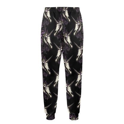 Unicorn Skull head Men's Casual Track Pants