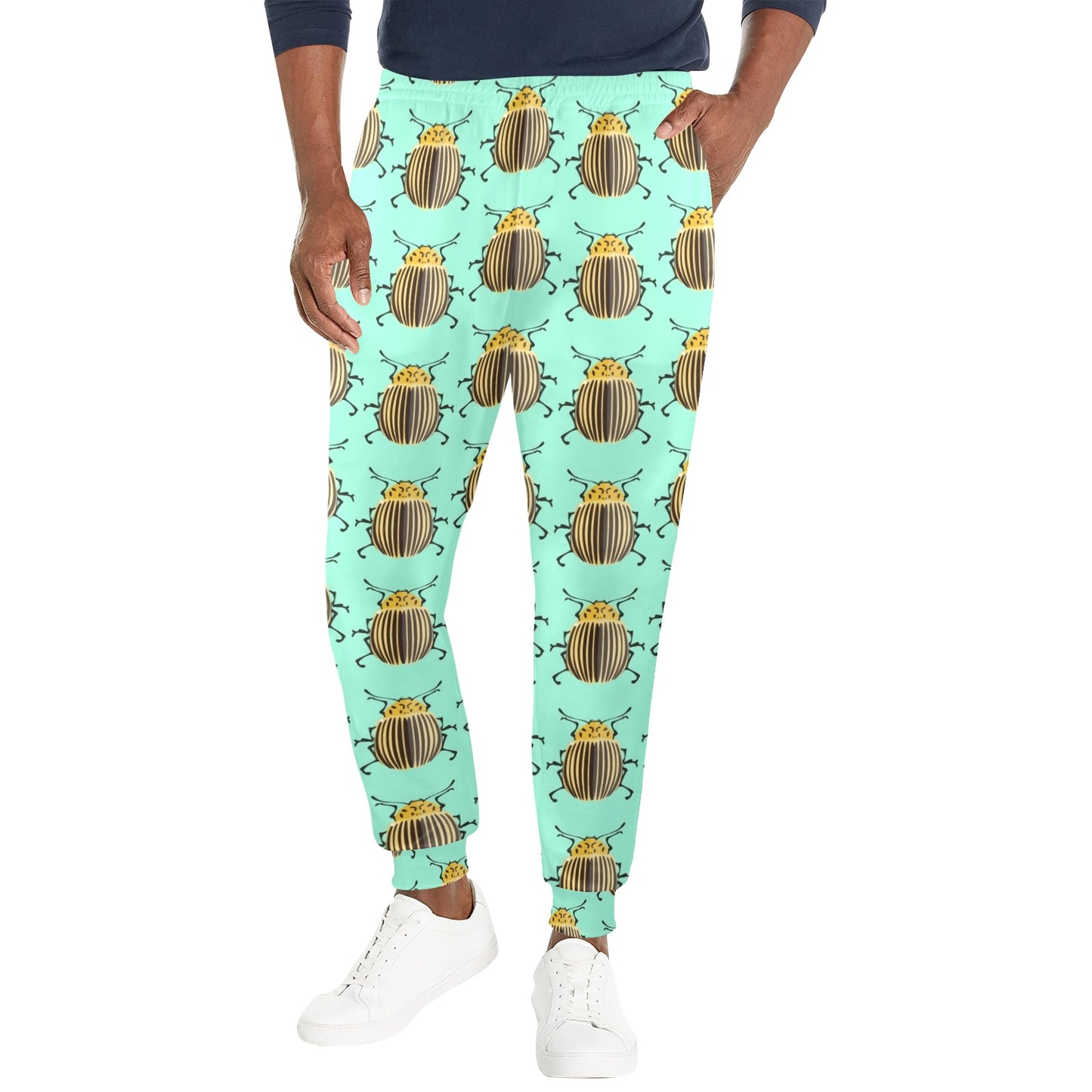 Colorado potato beetles Design Print Pattern JJ041 Men's Casual Track Pants