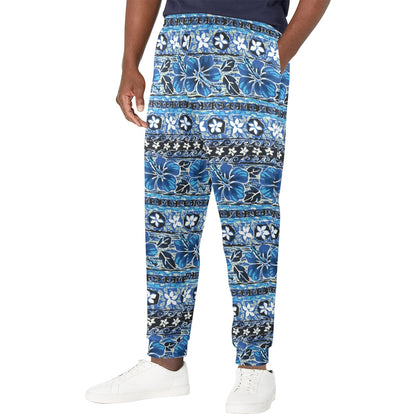 Hawaiian Themed Pattern Print Design H012 Men's Casual Track Pants