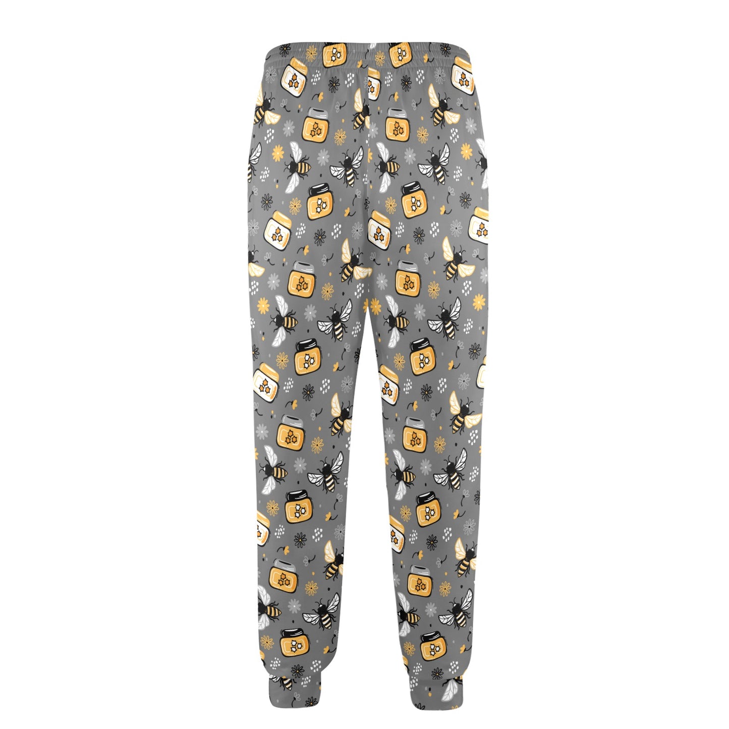 Honey Bee Print Design LKS301 Men's Casual Track Pants