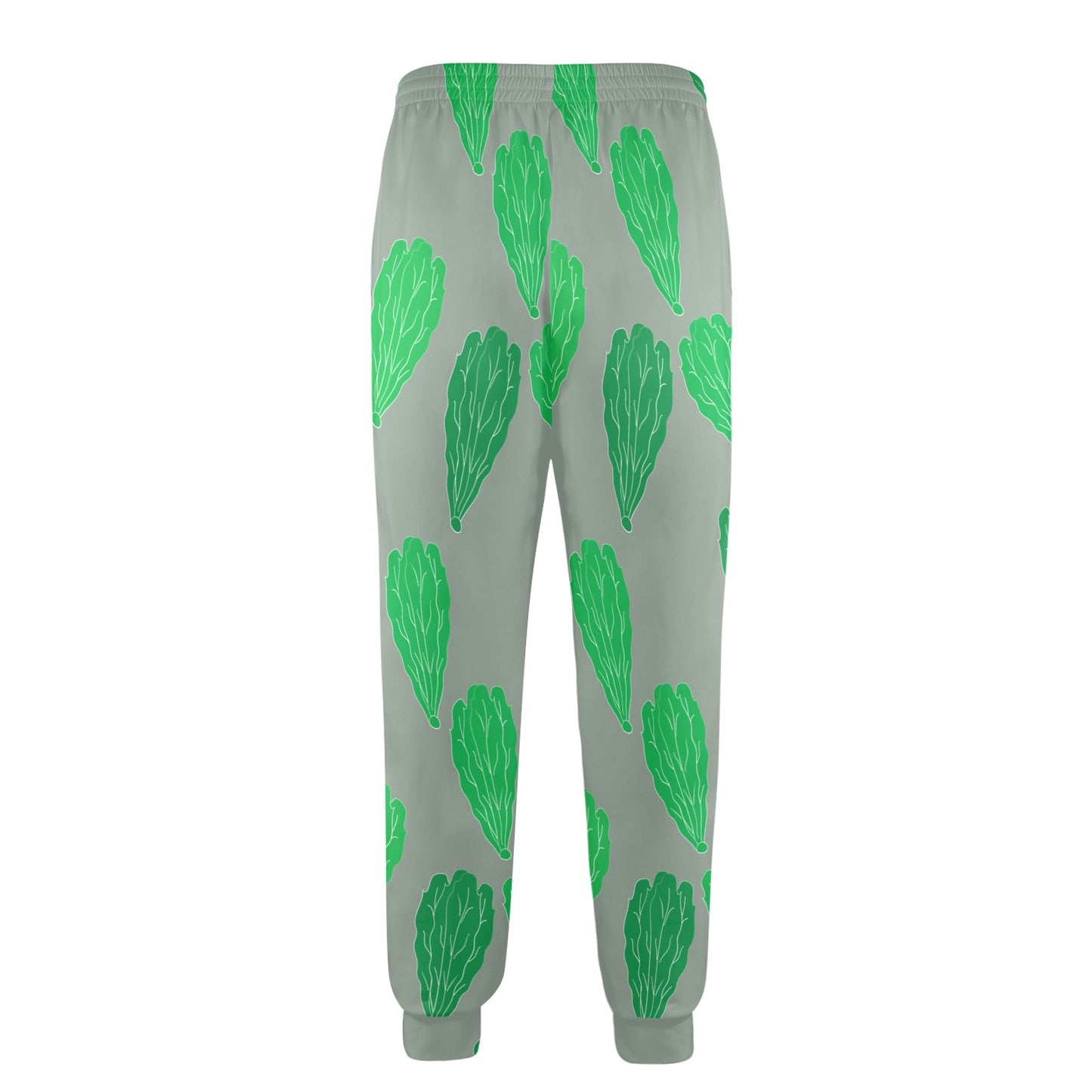 Lettuce Pattern Print Design 02 Men's Casual Track Pants