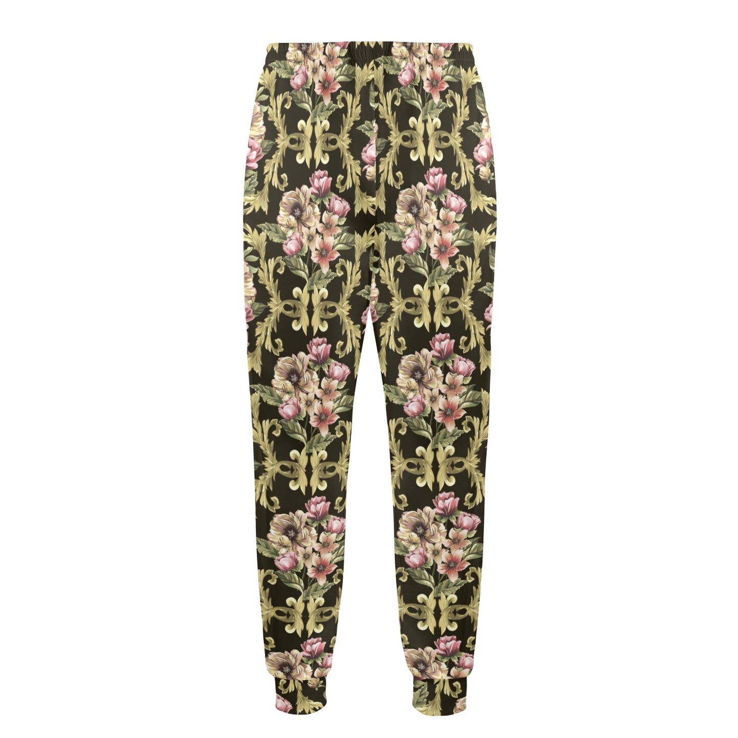 Baroque Pattern Print Design 02 Men's Casual Track Pants