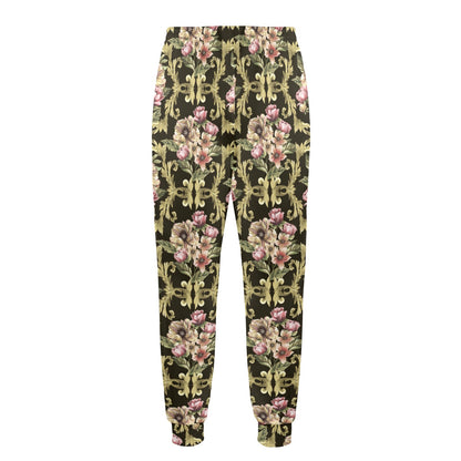 Baroque Pattern Print Design 02 Men's Casual Track Pants