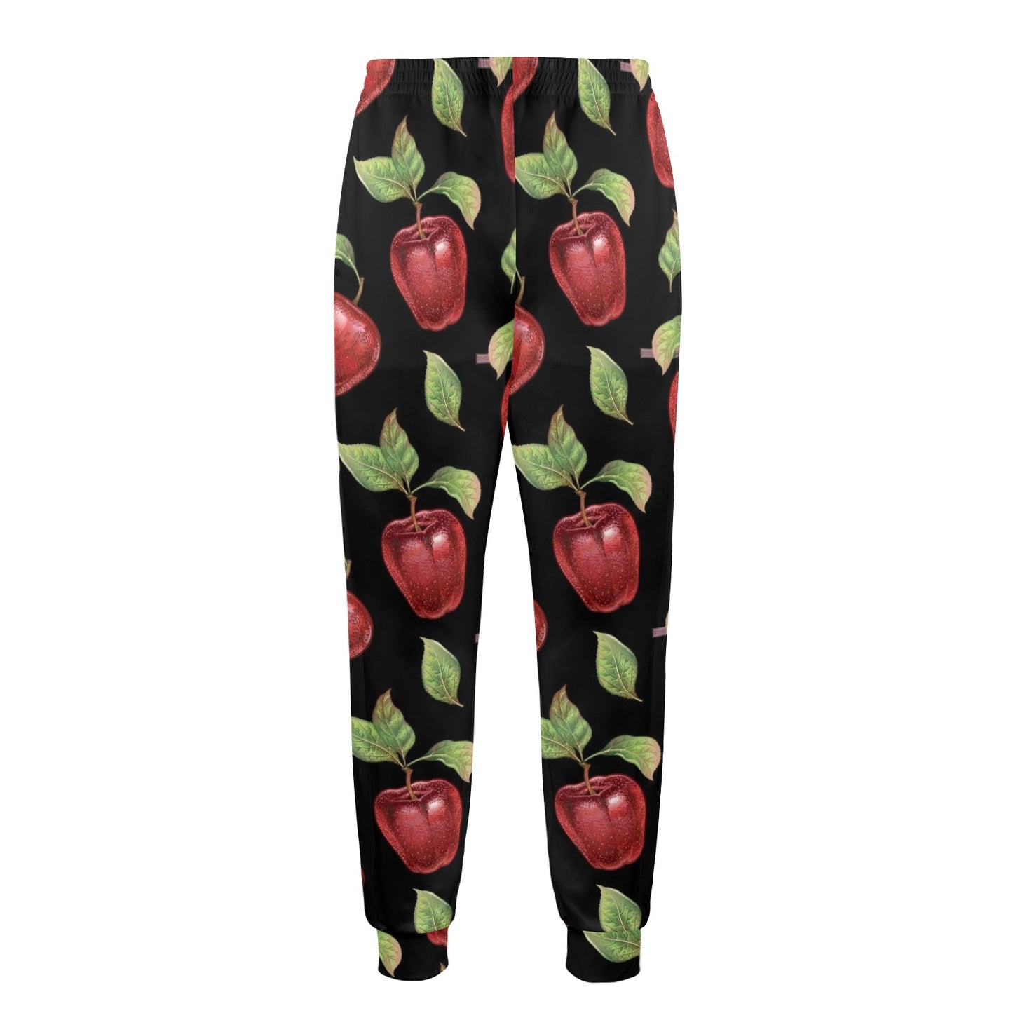 Apple Pattern Print Design AP011 Men's Casual Track Pants