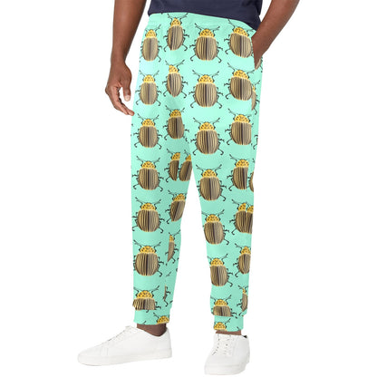 Colorado potato beetles Design Print Pattern JJ041 Men's Casual Track Pants