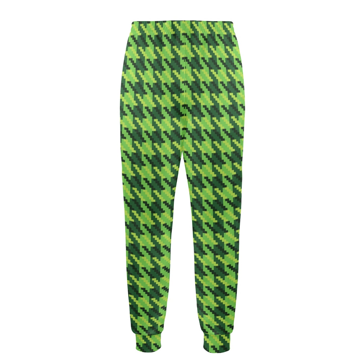 St Patricks Day Houndstooth Pattern Print LKS301 Men's Casual Track Pants
