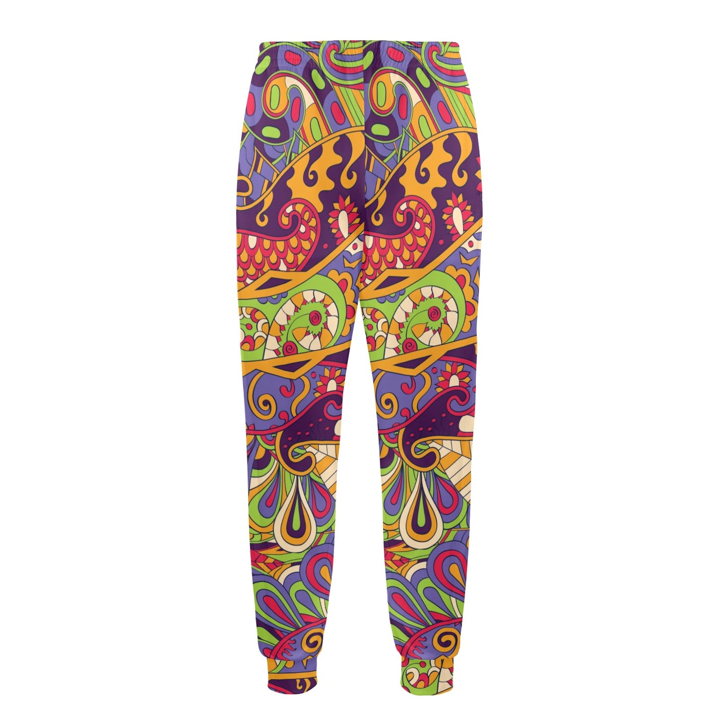 Funky Retro Pattern Print Design A04 Men's Casual Track Pants