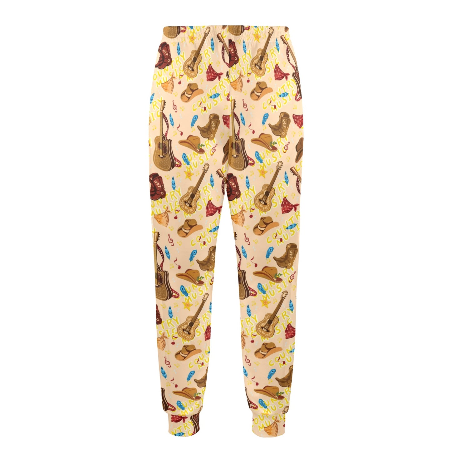 Western Lifestyle Print Design LKS303 Men's Casual Track Pants