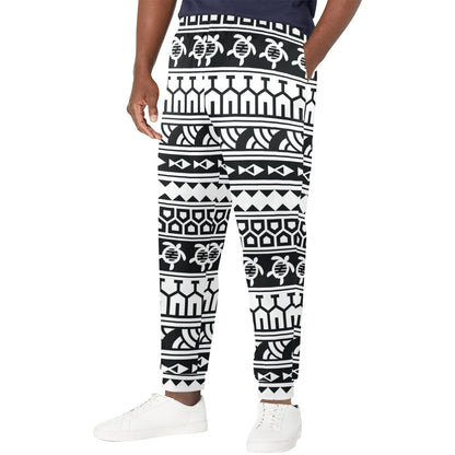 Samoan Pattern Print Design LKS303 Men's Casual Track Pants