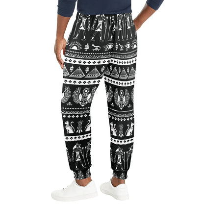 egyptian Design Print Pattern JJ0176 Men's Casual Track Pants