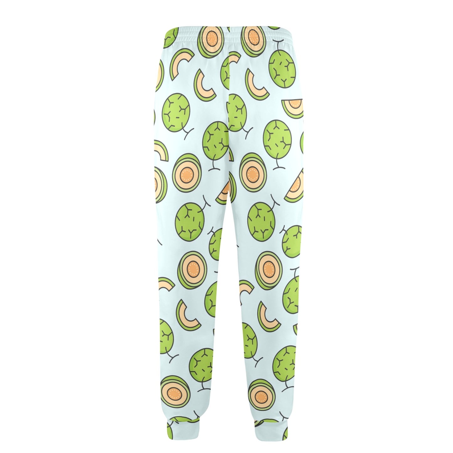 Cantaloupe Pattern Print Design 02 Men's Casual Track Pants