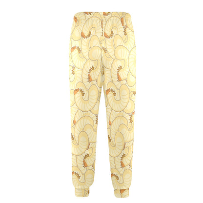beetle larvae Design Print Pattern JJ016 Men's Casual Track Pants