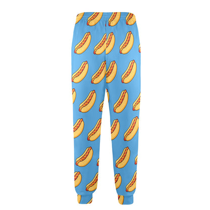 Hot Dog Pattern Print Design 02 Men's Casual Track Pants
