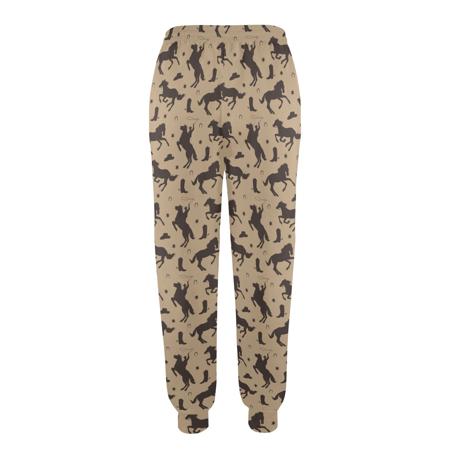 Cowboy Pattern Print Design 05 Women's Casual Track Pants