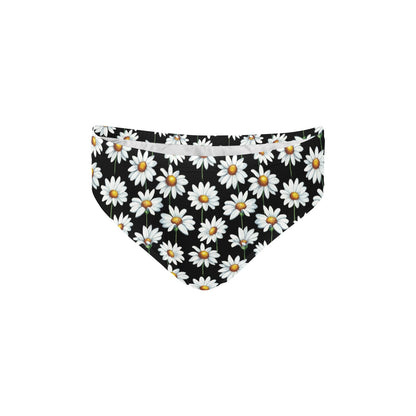 Daisy Print Pattern Men's Swimming Briefs