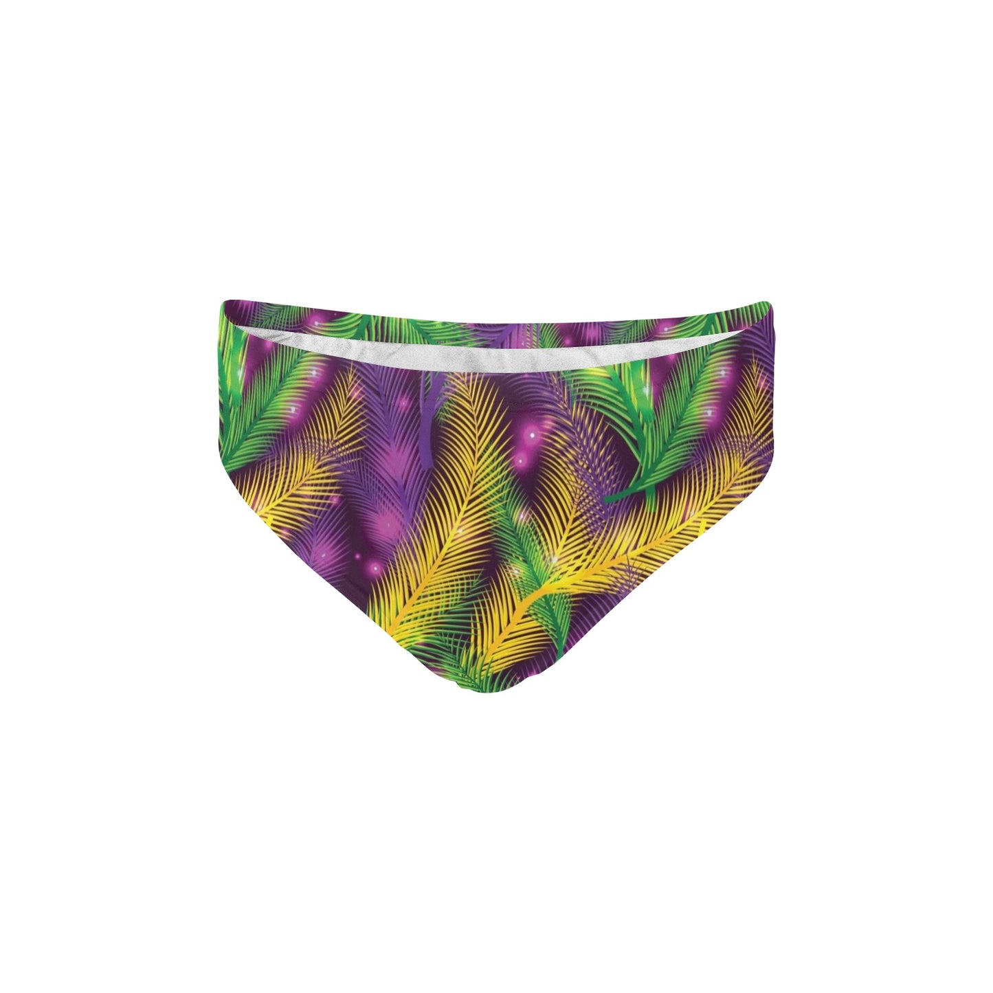 Mardi Gras Pattern Print Design 09 Men's Swimming Briefs