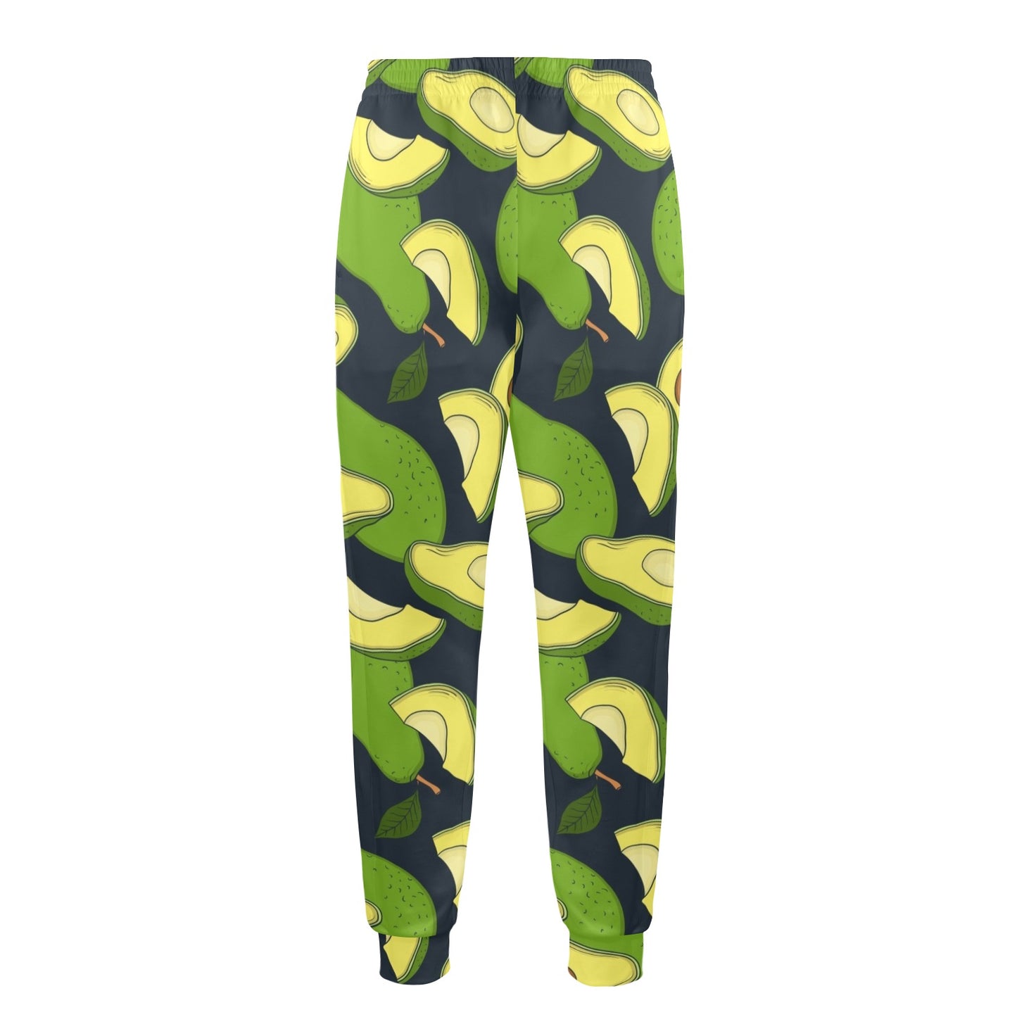 Avocado Pattern Print Design AC013 Men's Casual Track Pants