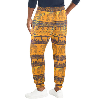 Elephant Aztec Men's Casual Track Pants