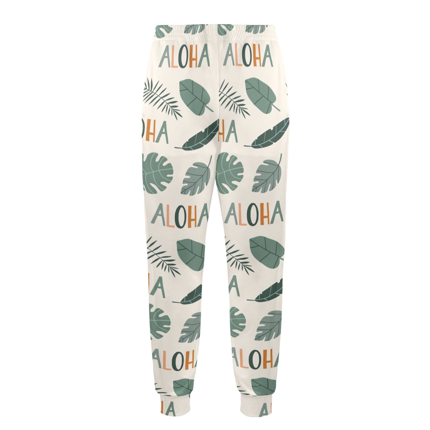 Aloha Hawaii Pattern Print Design 05 Men's Casual Track Pants