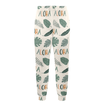 Aloha Hawaii Pattern Print Design 05 Men's Casual Track Pants