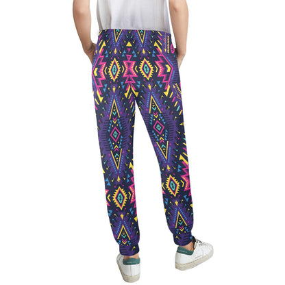 Aztec Pattern Print Design 07 Women's Casual Track Pants