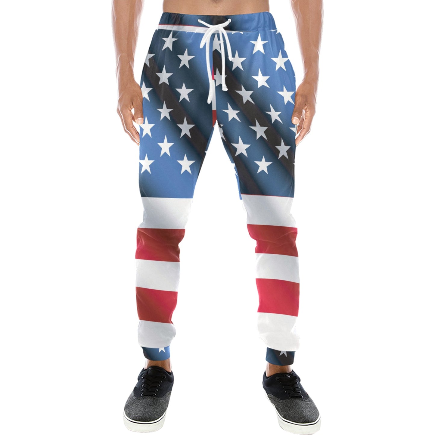 American flag Classic Men's Sweatpants