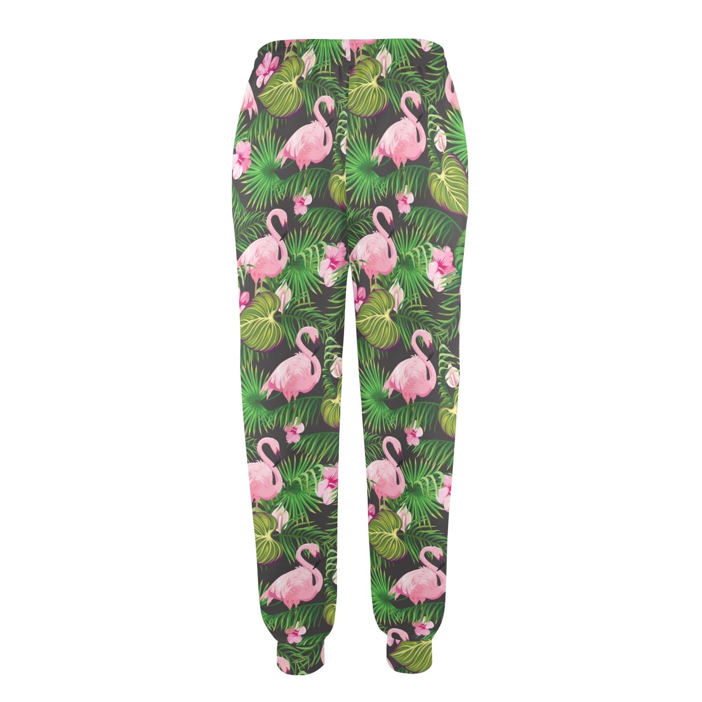 Flamingo tropical Design Print Pattern JJ0183 Women's Casual Track Pants