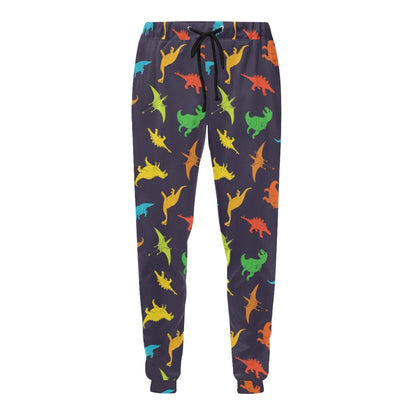dinosaur Design Print Pattern JJ0105 Men's Sweatpants