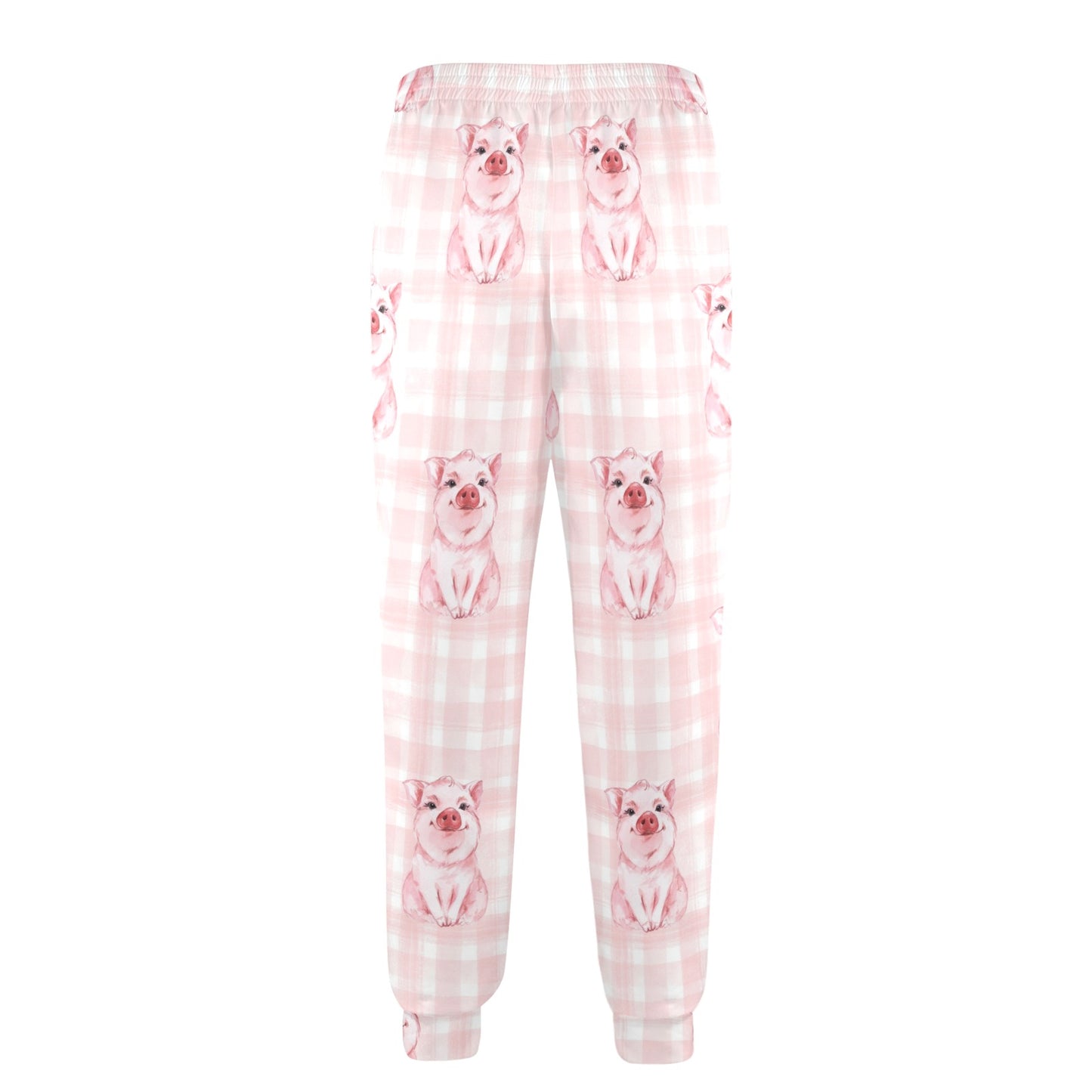 Pig Baby Pattern Print Design 01 Men's Casual Track Pants