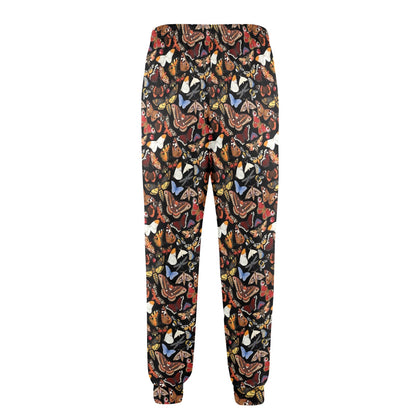 Butterfly Pattern Print Design 08 Men's Casual Track Pants