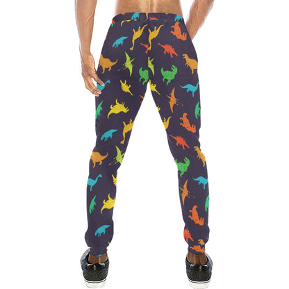 dinosaur Design Print Pattern JJ0105 Men's Sweatpants