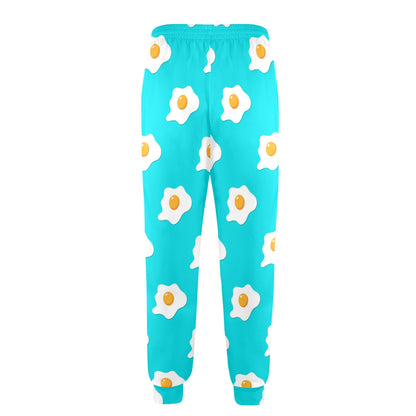 egg Design Print Pattern JJ0164 Men's Casual Track Pants