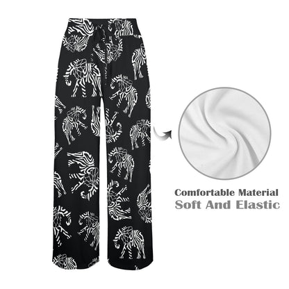 Elephant Tribal Women's Wide Leg Lounge Pants