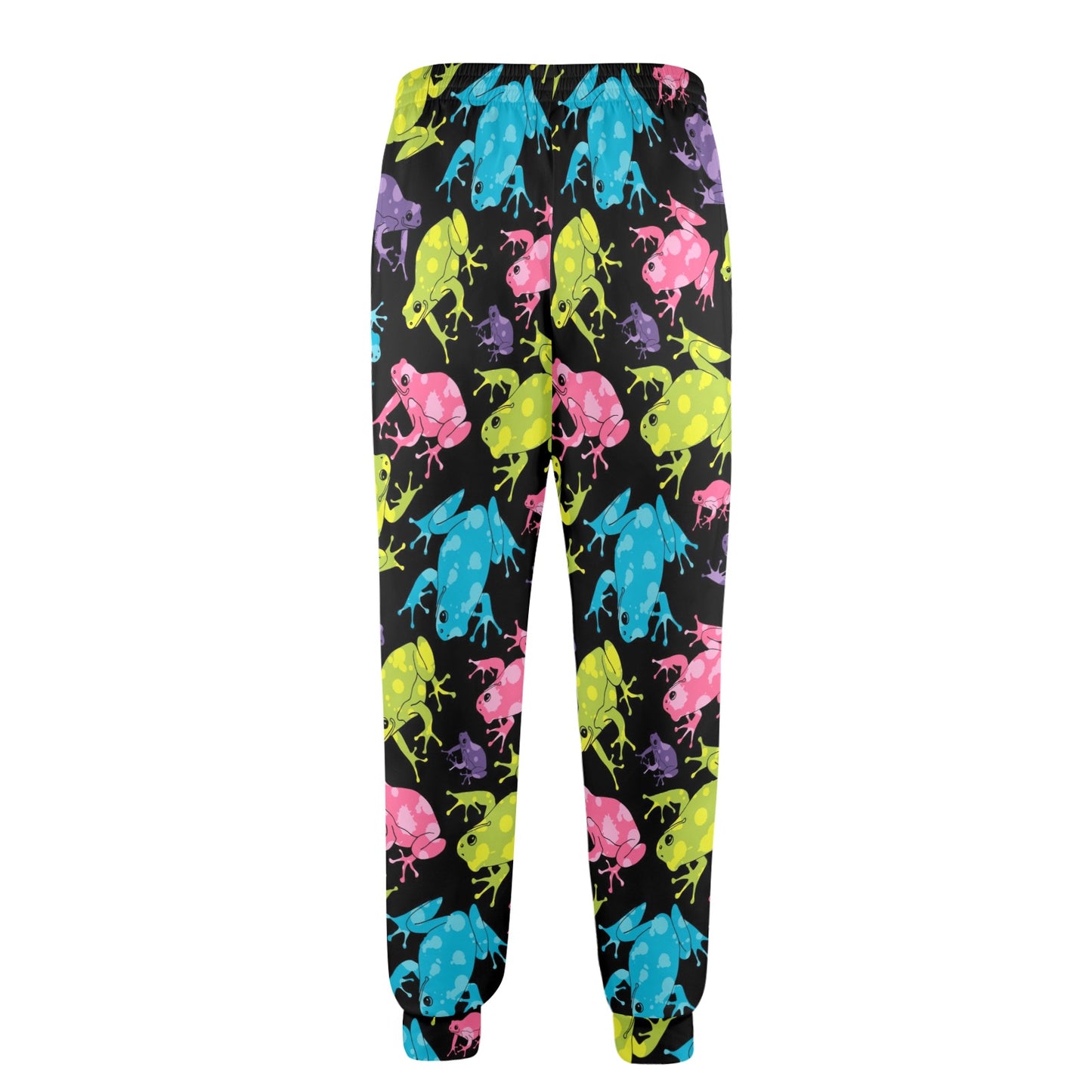 frog Design Print Pattern JJ0233 Men's Casual Track Pants