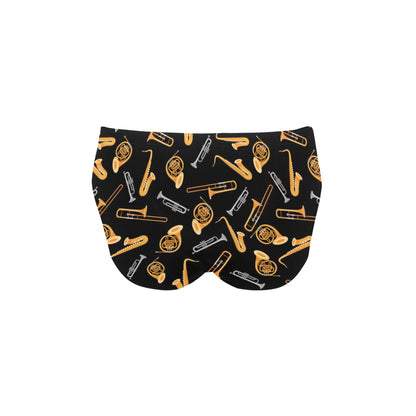 Saxophone Print Design LKS403 Men's Swimming Briefs