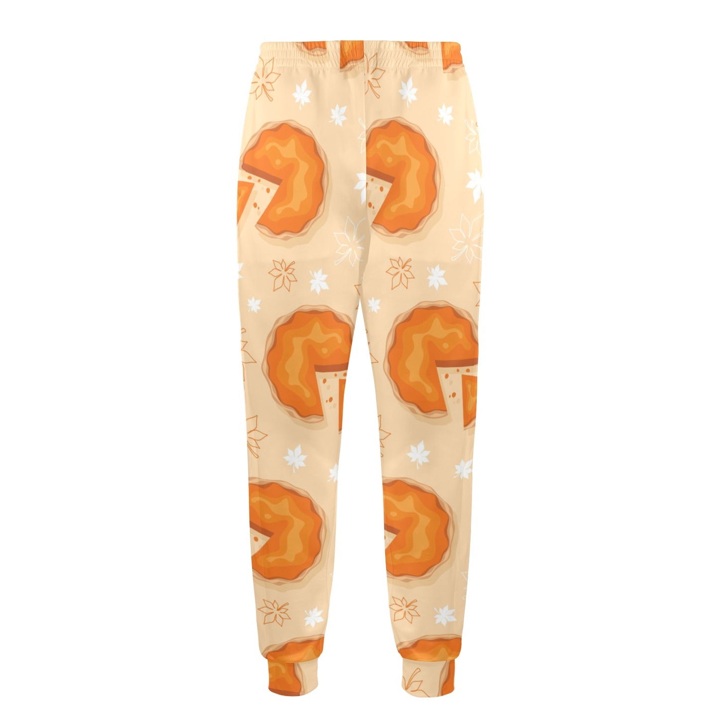 Pie Pattern Print Design A01 Men's Casual Track Pants