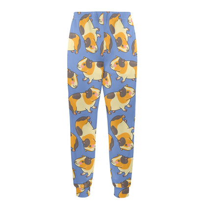 Guinea Pig Pattern Print Design 01 Men's Casual Track Pants
